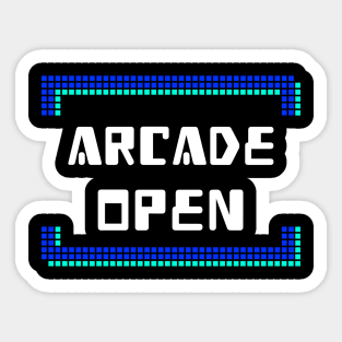 arcade tee Sticker